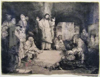 Christus predigt (La Petite Tombe)